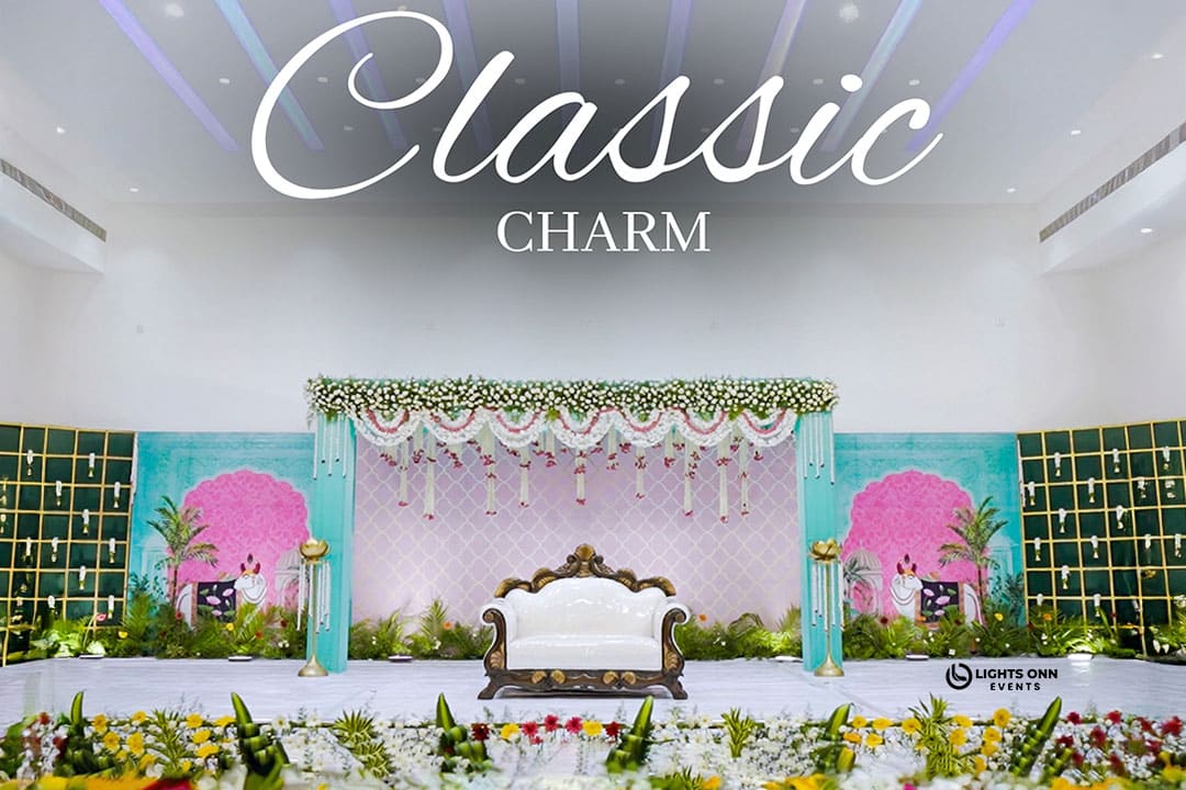 Classic Charm Wedding Decoration