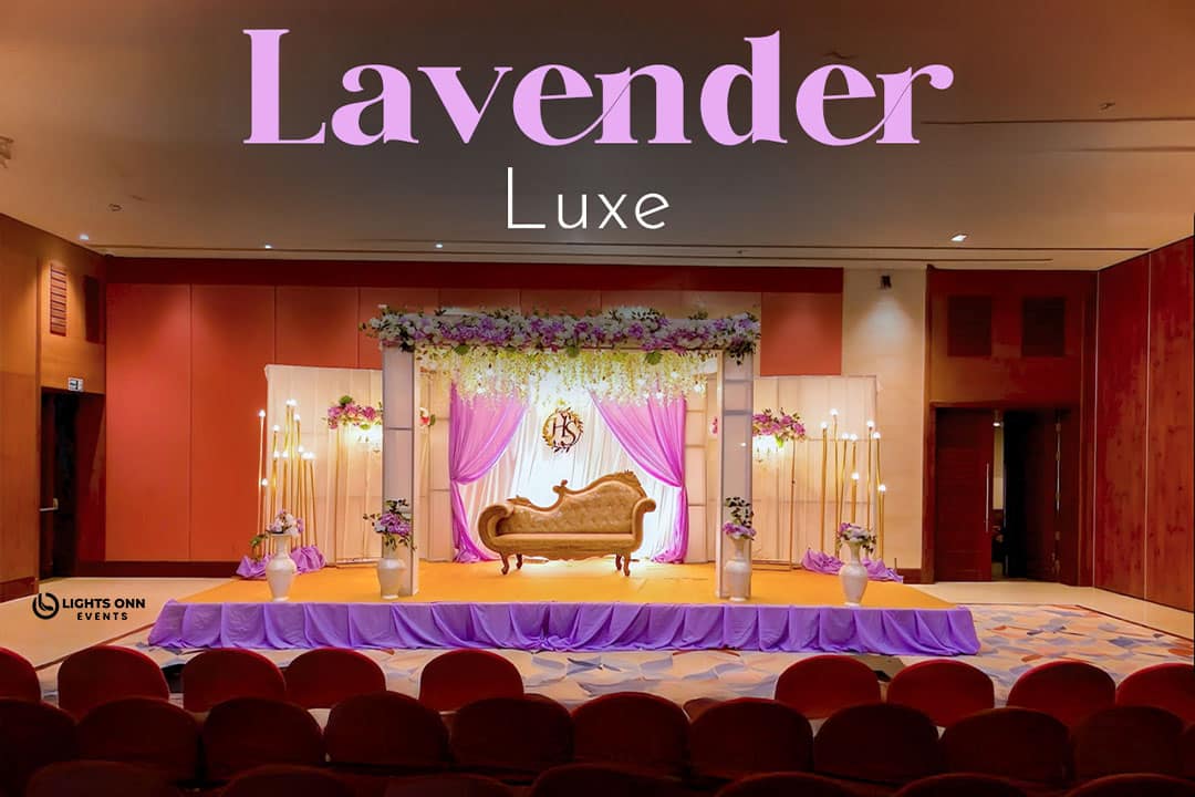 Lavender Luxe Wedding Decoration